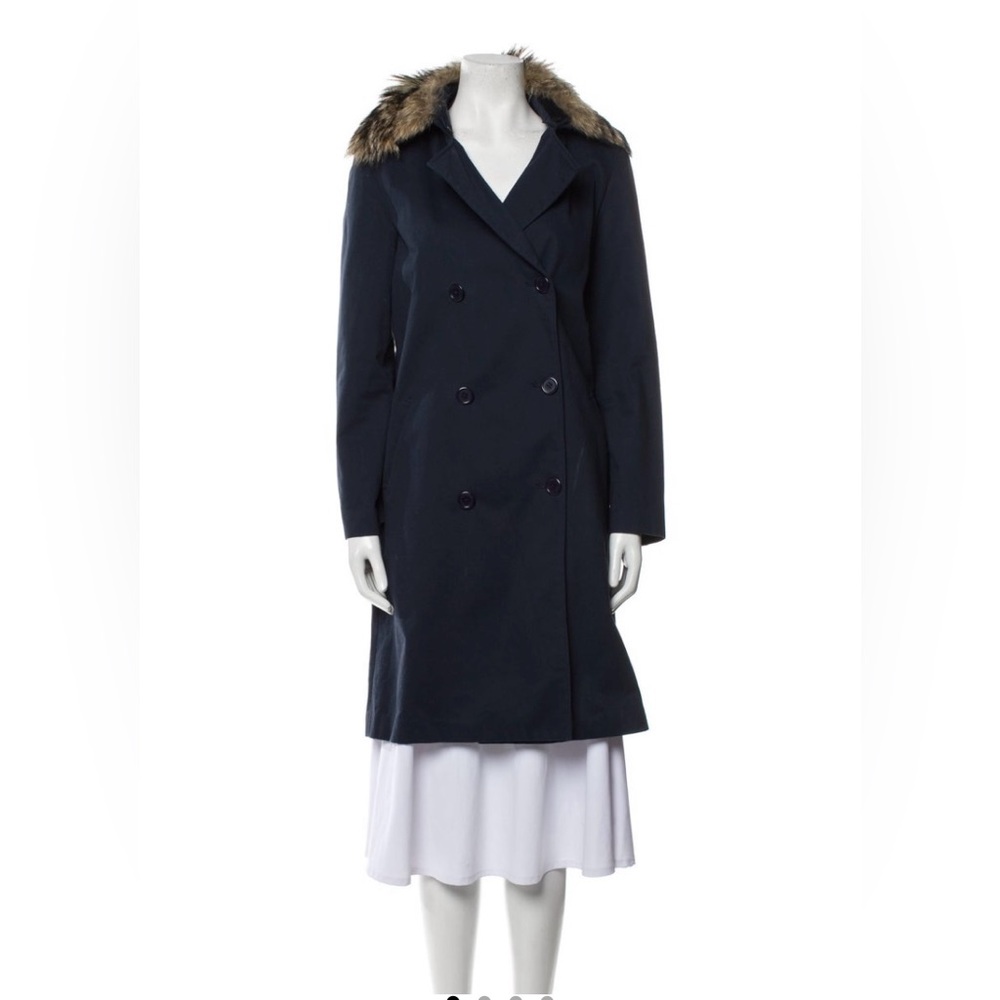 Jenni Kayne fur collar coat